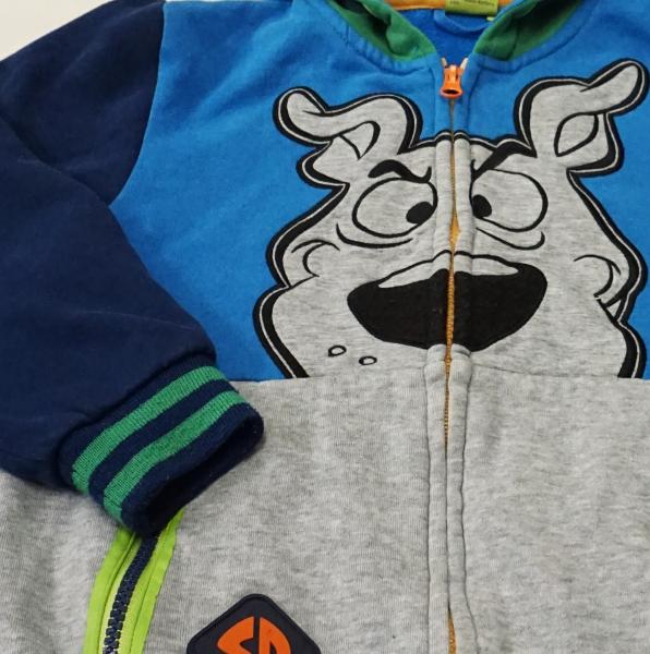 Sweatjacke Gr. 116 von Scooby Doo (774)